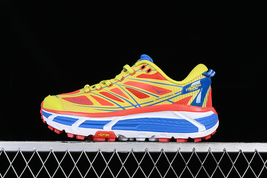 Hoka [1126851 FEPR]-[HOKA MAFATE SPEED 2 ORANGE/BLUE/YELLOW]-[WOMAN:36-39]-[MAN:40-46] - Image 2