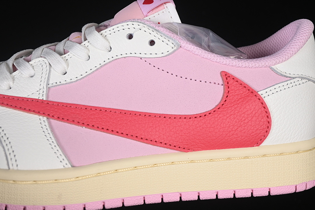 Jordan [IQ7604-101]-[JORDAN 1 RETRO LOW OG SAIL/PINK-SHY PINK-MUSLIN]-[WOMAN:35.5-39]-[MAN:40-48.5] - Image 8