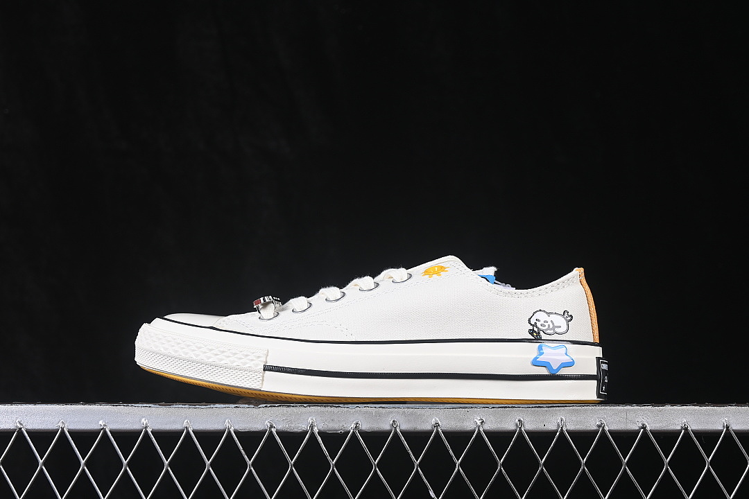 Unbranded [A21362C]-[FRESH LACE UP ROUND TOE CANVAS SHOES WHITE/PURE WHITE]-[WOMAN:35-39.5]-[MAN:40-44], photo 1