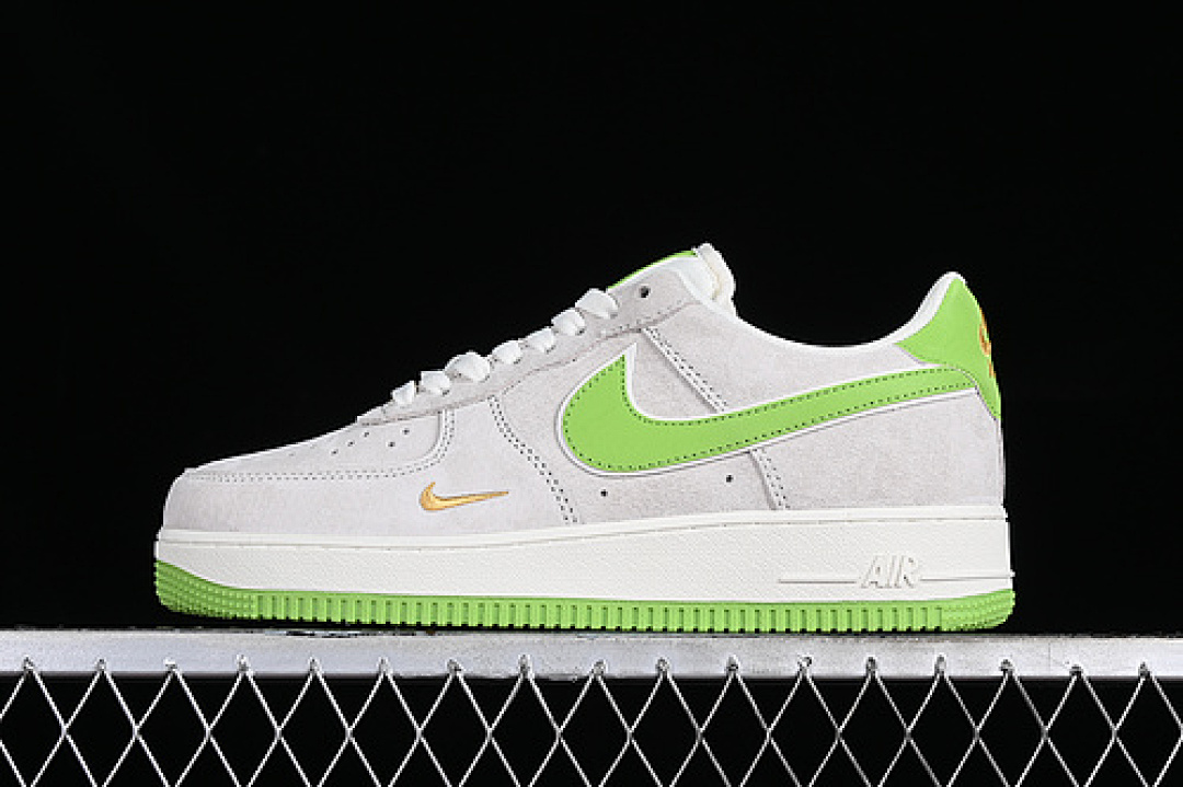Nike [KK5636-320]-[AIR FORCE 1 07 LOW WHITE/GREY/GREEN]-[WOMAN:36-39]-[MAN:40-45], photo 1