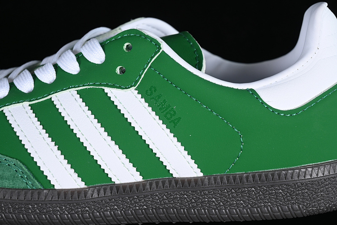 Adidas [IG1024]-[SAMBA VEGAN OG WHITE/BLACK/GREEN]-[WOMAN:36-40] - Image 8