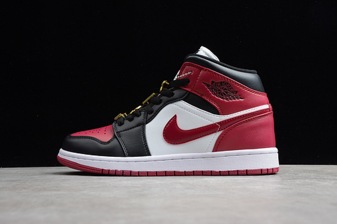 Jordan [CZ4385-016]-[AIR JORDAN 1 MID 35TH ANNIVERSARY LIMITED BLACK/WINE RED]-[UNISEX:36-45], photo 1