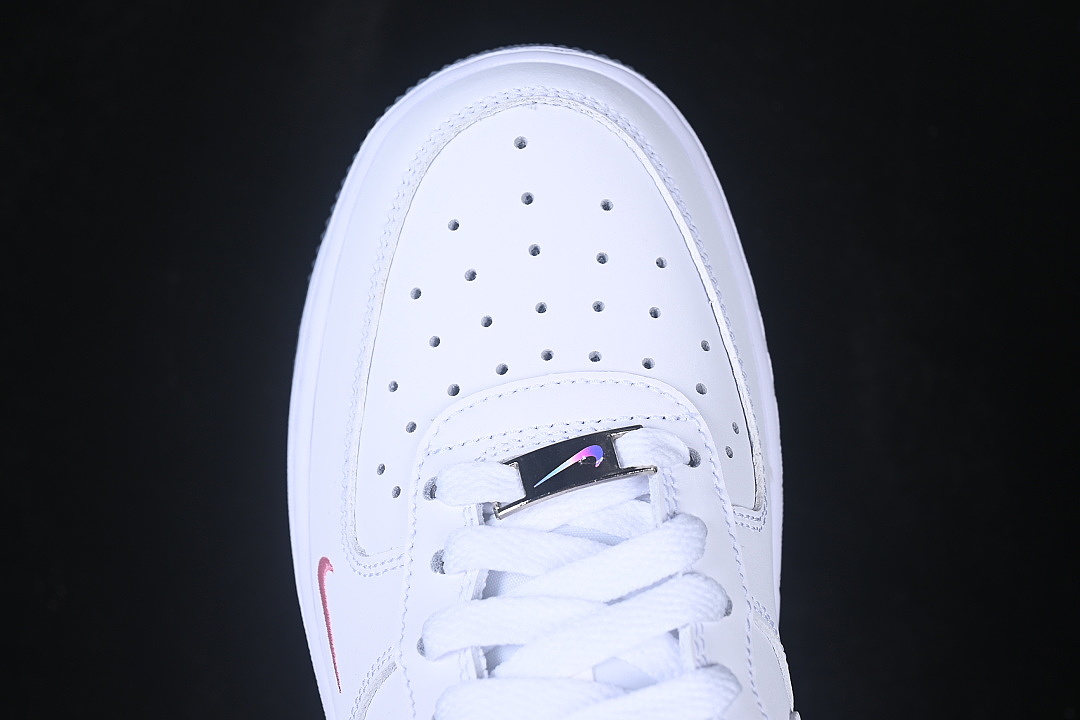 Nike [IV4453-100]-[AIR FORCE 1 07 LOW CASUAL SNEAKERS WHITE/PURE WHITE]-[WOMAN:35.5-39]-[MAN:40-45] - Image 9