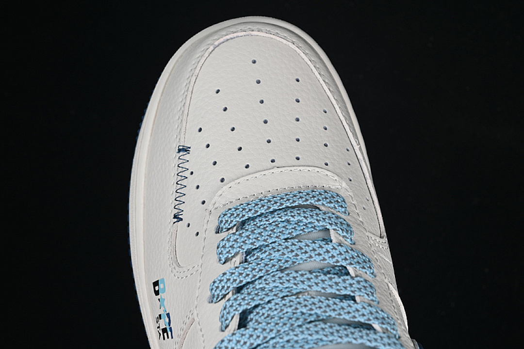 Nike [KB1688-002]-[AIR FORCE 1 07 LOW BAPE WHITE/BLUE]-[WOMAN:36-39]-[MAN:40-45] - Image 10