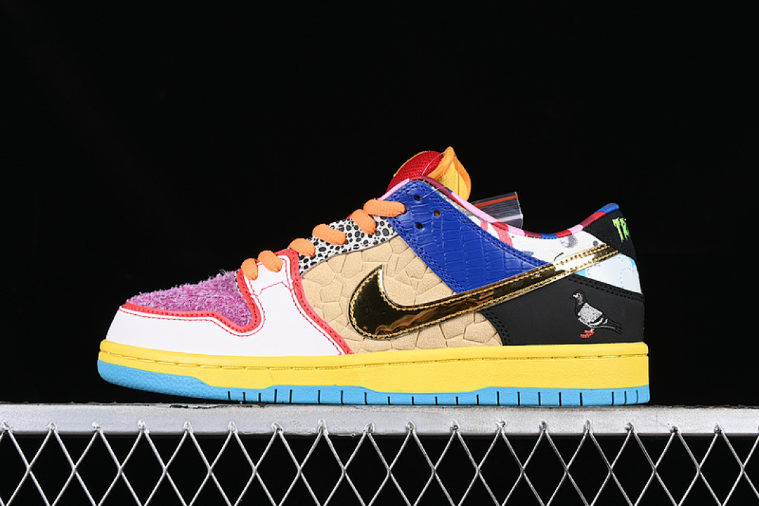 Unbranded [DM0807-600]-[SB DUNK LOW PRO QS WHAT THEPAUL WHITE/BLACK/YELLOW/PINK/BLUE]-[MAN:40-48], photo 1