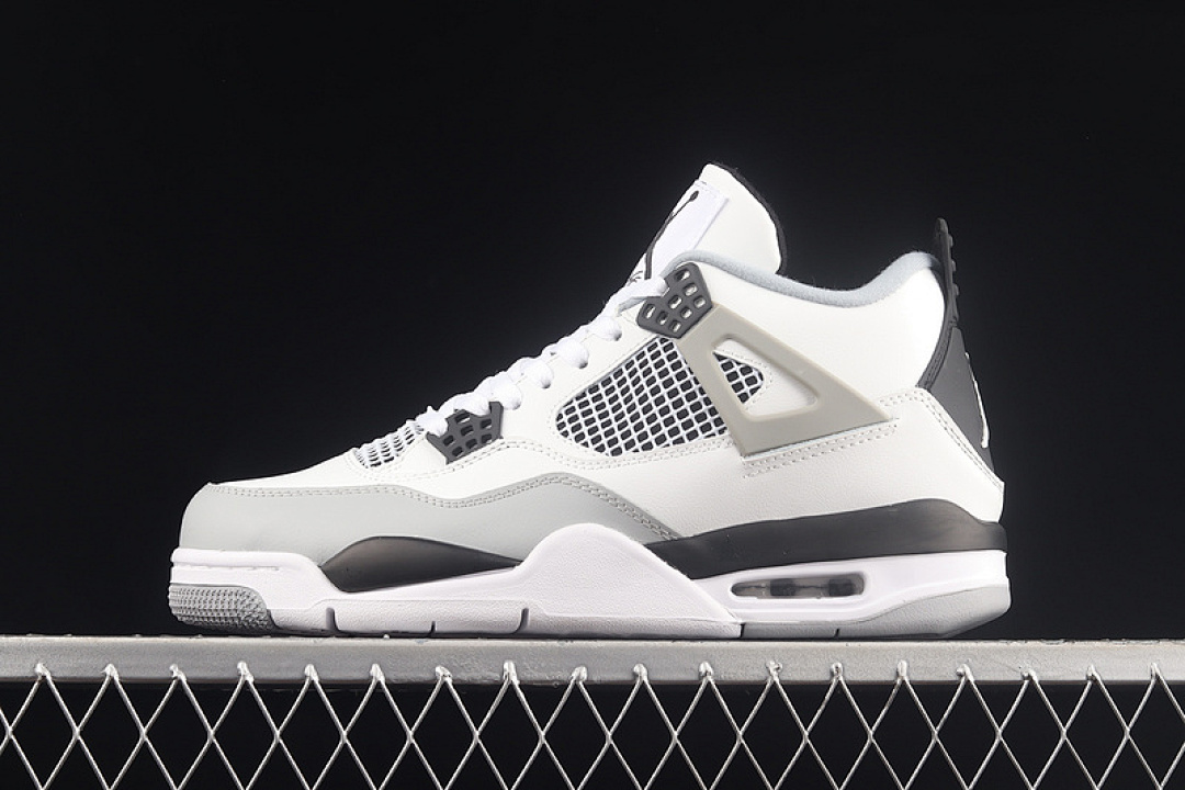 Jordan [CT8527-021]-[AIR JORDAN 4 RETRO LIGHT SMOKE GREY/WHITE/BLACK]-[WOMAN:36-39]-[MAN:40-45], photo 1