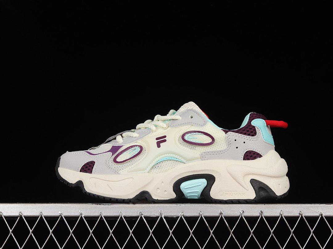Purple [T12W231121FAL]-[FI*LA FUSION SHOES BEIGE/LIGHT GREY/PURPLE]-[WOMAN:36-39]-[MAN:40-44], photo 1
