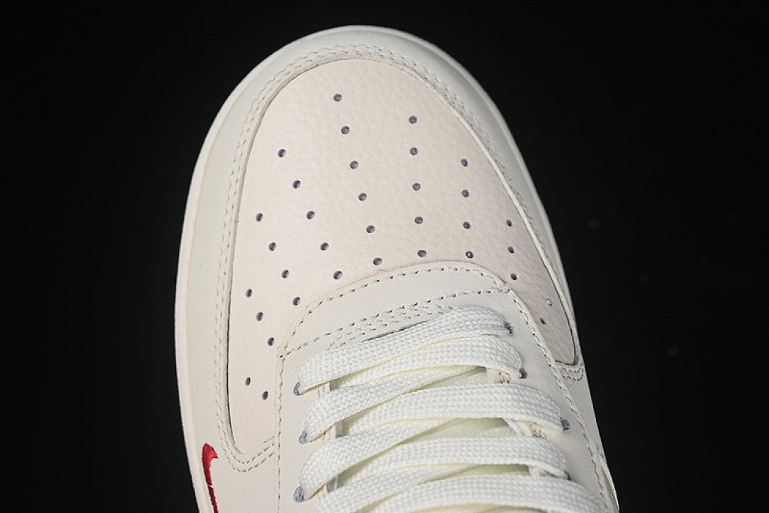 Nike [XZ6188-199]-[AIR FORCE 1 07 LOW RED/WHITE]-[WOMAN:36-39]-[MAN:40-45] - Image 10