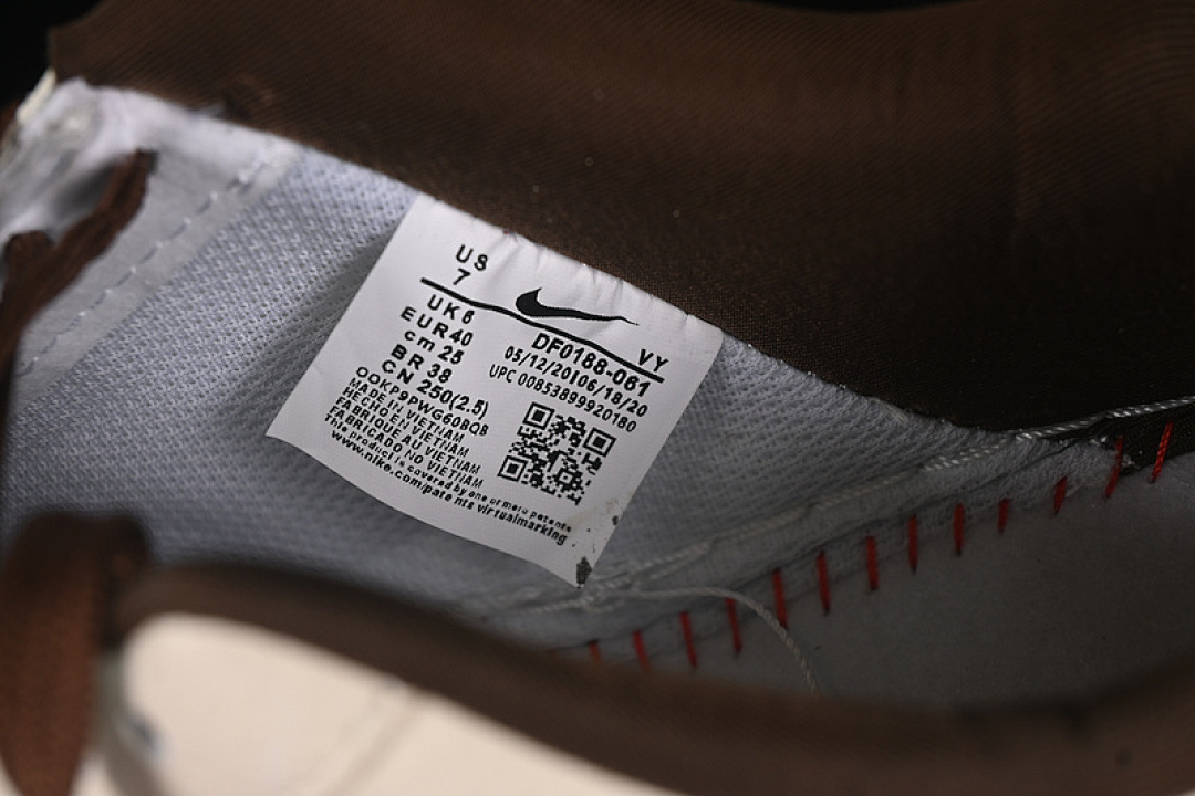 Nike [DF0188-061]-[AIR FORCE 1 07 LOW BAPE WHITE/BROWN]-[WOMAN:36-39]-[MAN:40-45] - Image 6
