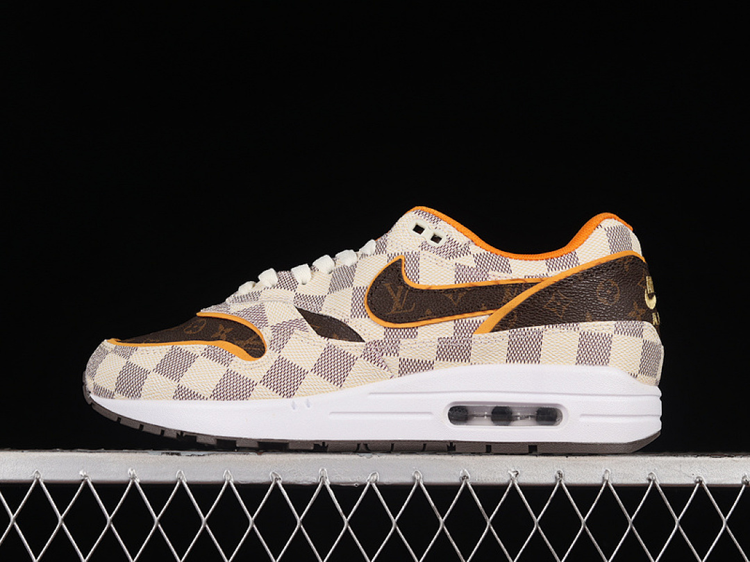 Unbranded [DA8301-556]-[AIR MAX 1 BEIGE/DARK BROWN/ORANGE]-[WOMAN:36-39]-[MAN:40-47.5], photo 1