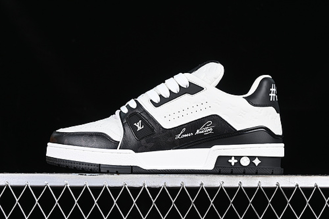Louis Vuitton [TRAINER WHITE/BLACK]-[MAN:38-45], photo 1