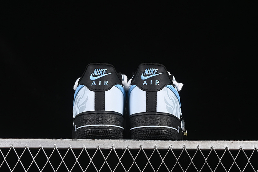 Nike [ZH0316-065]-[AIR FORCE 1 07 LOW BLACK/WHITE/BLUE]-[WOMAN:36-39]-[MAN:40-45] - Image 14