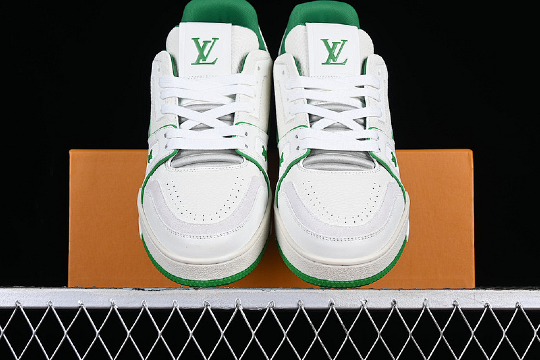 Louis Vuitton [L*V TRAINER 54 WHITE/GREEN]-[MAN:38-45] - Image 12