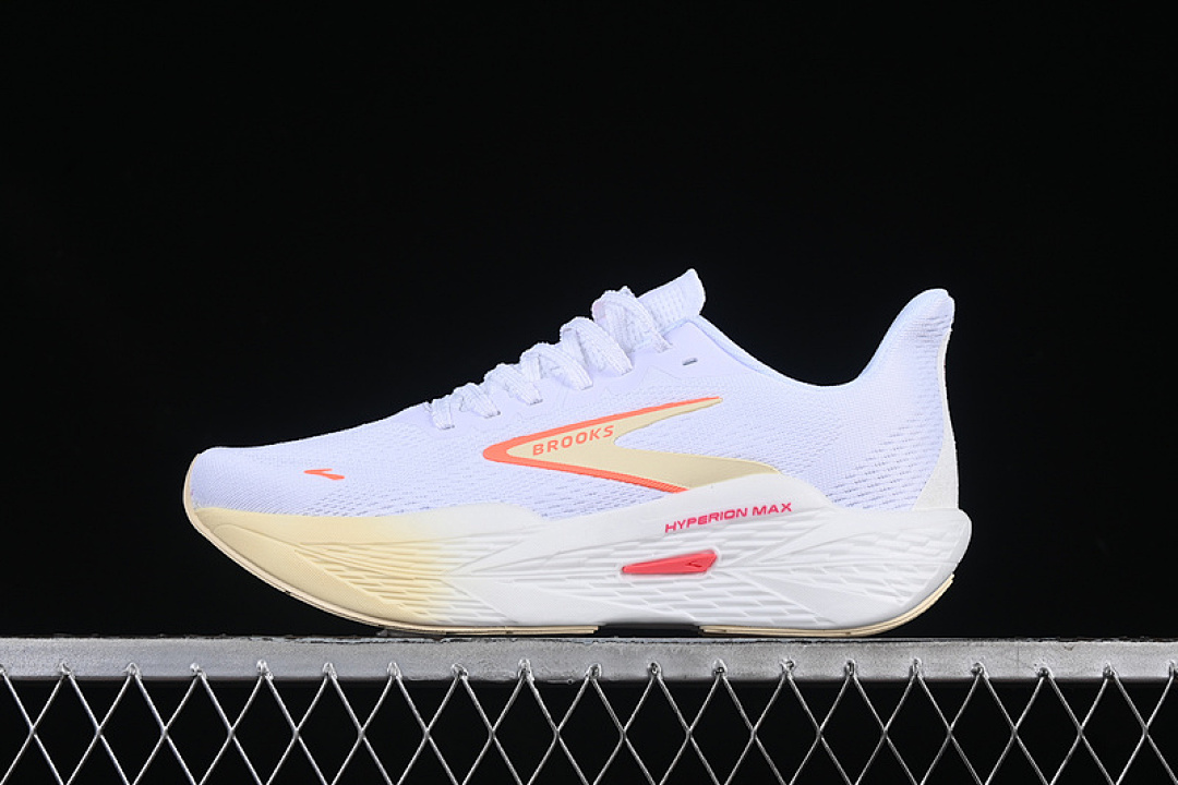 Unbranded [1204231B173]-[BROOKS HYPERION MAX 2 WHITE/ORANGE]-[MAN:40-45], photo 1