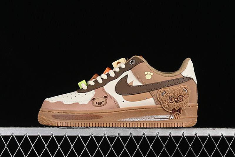 Nike Nike AIR FORCE 1 07 LOW WHITE/BROWN · CJ9297-999, photo 1