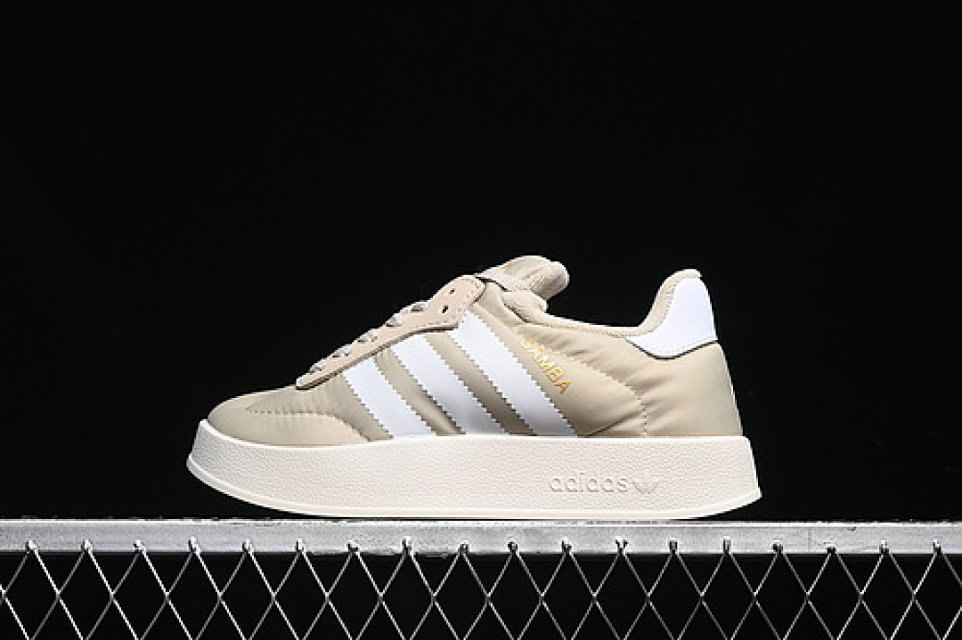 Adidas [IH5504]-[ORIGINALS SAMBA HOME WHITE/GREY]-[WOMAN:36-39]-[MAN:40-45] - Image 3