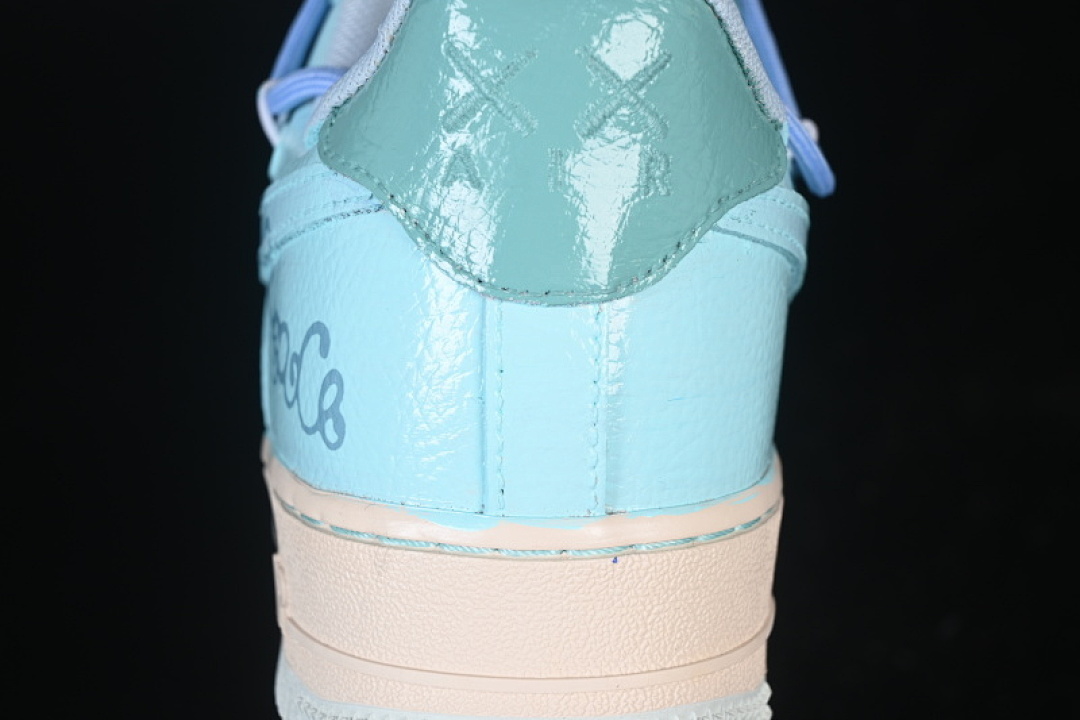 Nike [KS6968-777]-[AIR FORCE 1 07 LOW BLUE/WHITE]-[WOMAN:36-39]-[MAN:40-45] - Image 7