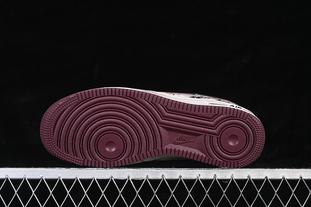 Nike [XL2132-888]-[AIR FORCE 1 07 LOW LOW-TOP CASUAL SNEAKERS PINK/BLACK]-[WOMAN:36-39]-[MAN:40-45] - Image 15