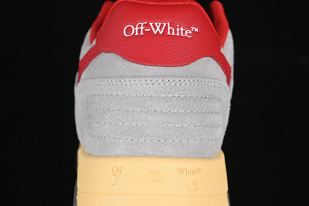 Hoka [OFF-WHITE OUT OF OFFICE GREY/RED/YELLOW]-[WOMAN:36-39]-[MAN:40-47] - Image 7