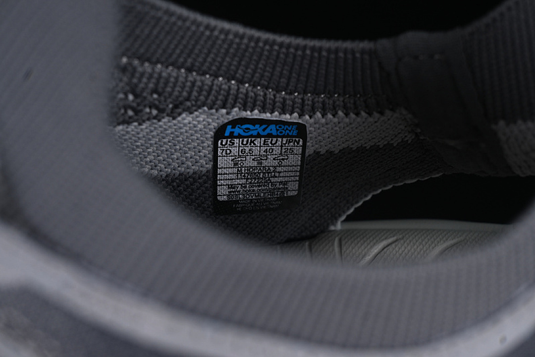 Nike [1147650 STLLT]-[HOKA ONE HOPARA 2 GREY/BLACK]-[MAN:40-45] - Image 5
