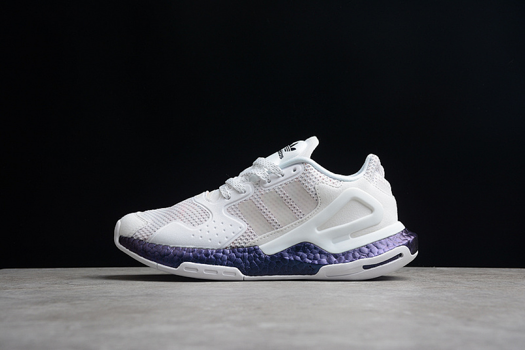 Purple DAY JOGGER SHOES CLOUD WHITE/CLOUD WHITE/PURPLE · FW5896, photo 1
