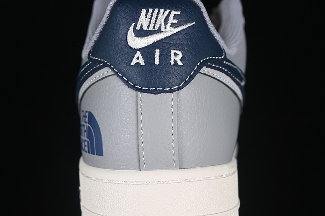 Nike [XS1958-520]-[AIR FORCE 1 07 LOW WHITE/BLUE/GREY]-[WOMAN:36-39]-[MAN:40-45] - Image 7