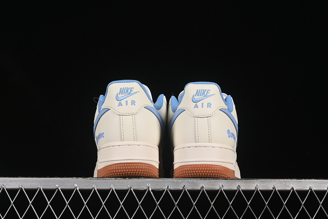 Nike [XS1958-547]-[AIR FORCE 1 07 LOW SUPEME BLUE/WHITE/BROWN]-[WOMAN:36-39]-[MAN:40-45] - Image 14