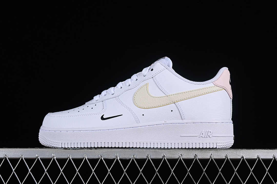 Nike [HF9992-100]-[AIR FORCE 1 07 LOW WHITE/YELLOW/PINK]-[WOMAN:36-39]-[MAN:40-45], photo 1