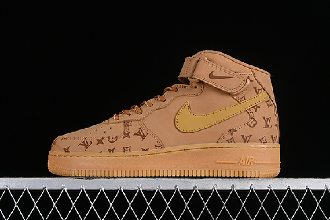 Nike [DV9988-500]-[AIR FORCE 1 07 MID L*V GREY/BROWN]-[WOMAN:36-39]-[MAN:40-45], photo 1
