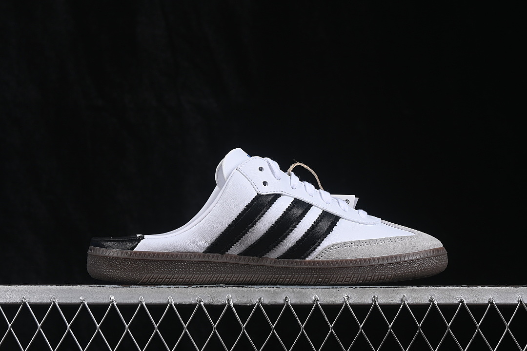 Adidas [LB3814]-[CLOVER CASUAL HALF DRAG WHITE/BLACK/COFFEE/GREY]-[WOMAN:35-39]-[MAN:40-45] - Image 15