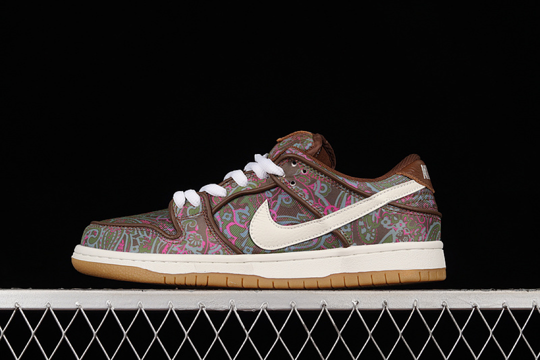 Unbranded [DH7534-200]-[DUNK LOW PRO PAISLEY BROWN BROWN/MULI-COLOR-WHITE-GUM]-[UNISEX:36-45], photo 1