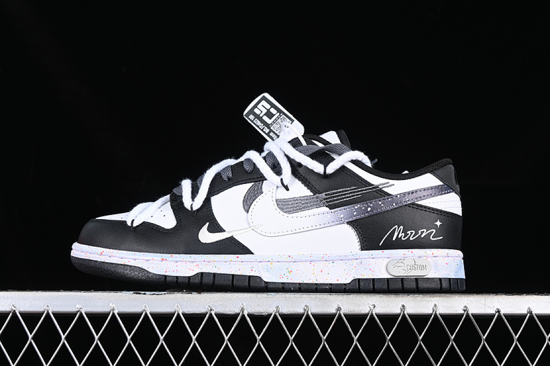 Nike DUNK LOW MULTI COLOR WHITE/GREY/BLACK · FD4623-160, photo 1
