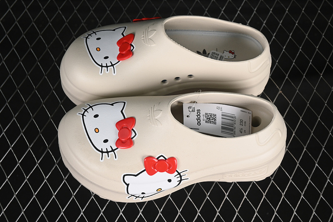 Adidas [IE9127]-[HELLO KITTY ADIFOM STAN SMITH PLATFORM MULE OFF WHITE/RED/CLOUD WHITE]-[WOMAN:36-40] - Image 8