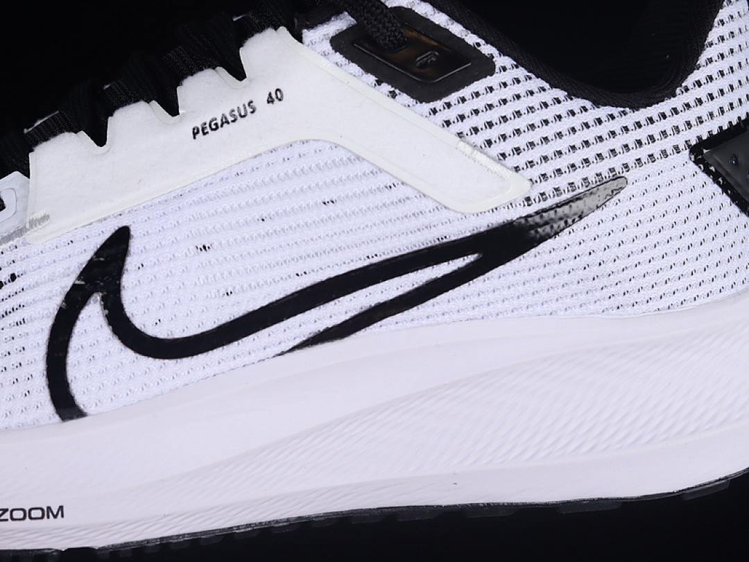 Nike [DV3854-102]-[AIR ZOOM PEGASUS 40 WHITE/BLACK/WHITE]-[MAN:39-45] - Image 7