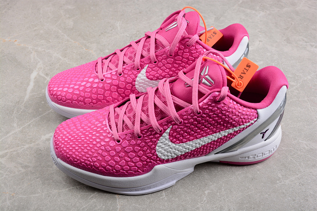 Nike [429659-601]-[ZOOM KOBE 6 THINK PINK PNKFR I/WHTE-MTLC KAY YOW]-[MAN:41-46] - Image 10