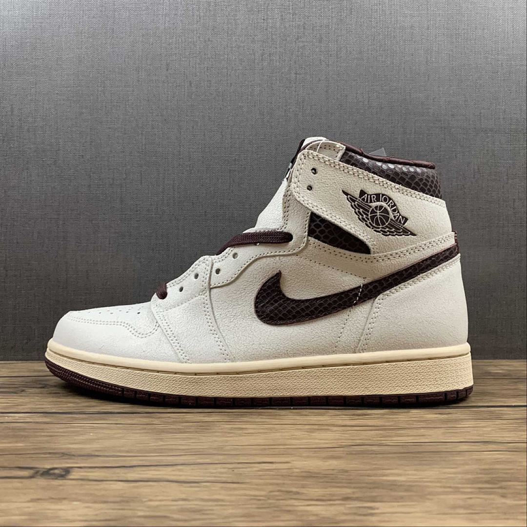 Jordan [DO7097-100]-[A MA MANIÉRE X AIR JORDAN 1 HIGH OG SAIL/BURGUNDY CRUSH]-[UNSIEX:36-47.5], photo 1