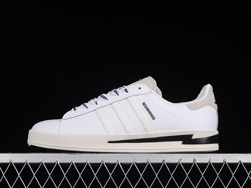 Neighborhood INVINCIBLE X Neighborhood CAMPUS 15TH ANNIVERSARY CLOUD WHITE/CORE BLACK · GW8852, photo 1
