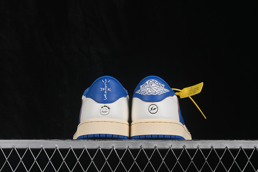 Jordan [DM7866-104]-[AIR JORDAN 1 LOW OG AJ1 KLEIN BLUE/WHITE]-[WOMAN:36-39]-[MAN:40-48.5] - Image 13