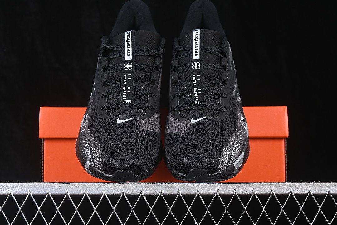Nike [IQ3928-001]-[AIR ZOOM PEGASUS 42 BREATHABLE SHOES SILVER/BLACK]-[WOMAN:36-39]-[MAN:40-46] - Image 12