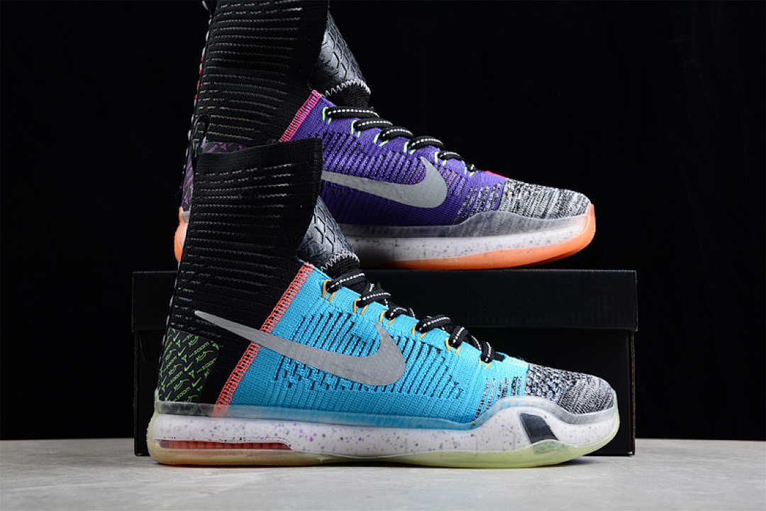 Nike [815810-900]-[KOBE 10 ELITE HIGH WHAT THE MULTI-COLOR/MULTI-COLOR]-[MAN:40-46] - Image 16