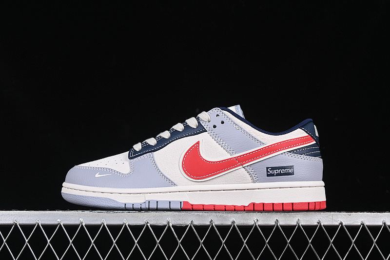 Nike SB DUNK LOW SUP BLUE/RED/WHITE/GREY · DM6868-045, photo 1