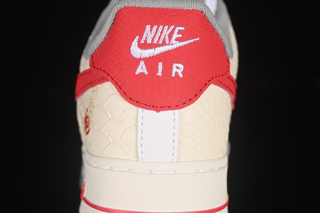 Nike [DX2678-100]-[AIR FORCE 1 07 LOW WHITE/YELLOW/RED]-[WOMAN:36-39]-[MAN:40-45] - Image 7