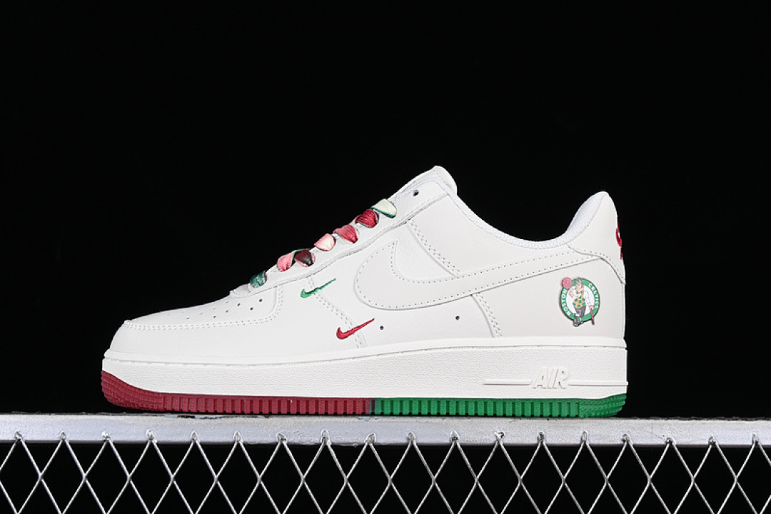 Nike [BO8569-034]-[AIR FORCE 1 LOW 07 WHITE/GREEN/RED]-[WOMAN:36-39]-[MAN:40-45], photo 1
