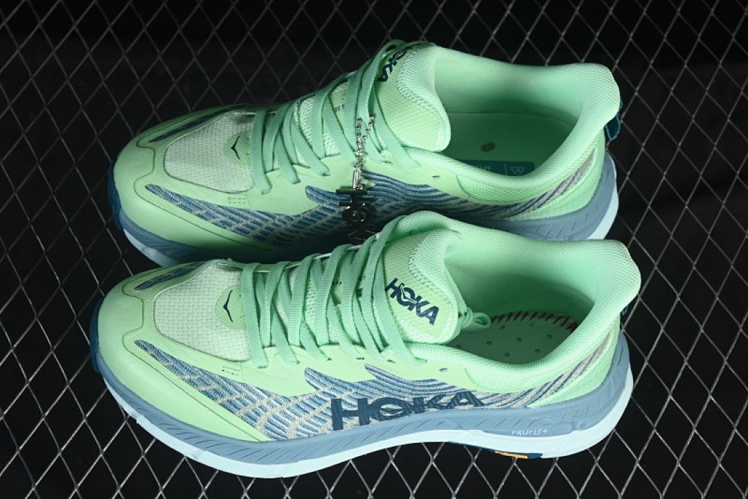 Hoka [1131056 LGOM]-[MAFATE SPEED 4 MOUNTAIN SHOES MINT GREEN/NAVY BLUE]-[WOMAN:36-39]-[MAN:40-45] - Image 10