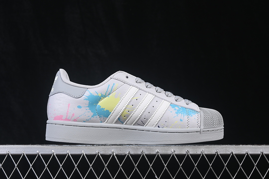 Unbranded [LA3774]-[SUPERSTAR II SHELL TOE CASUAL SNEAKERS LIGHT GRAY/GREY]-[WOMAN:35-39]-[MAN:40-45] - Image 15