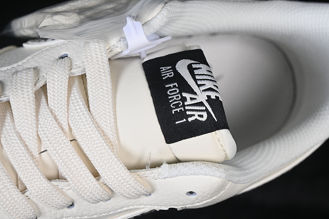 Nike [MM3399-811]-[AIR FORCE 1 07 LOW CASUAL SNEAKERS WHITE/BLACK/GREY]-[WOMAN:36-39]-[MAN:40-45] - Image 9