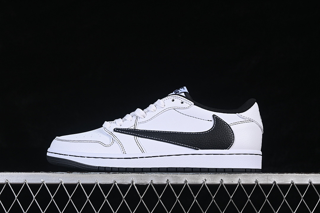 Jordan [XZ6868-002]-[TRAVIS SCOTT AIR JORDAN 1 LOW OG WHITE/BLACK]-[MAN:40-47.5], photo 1