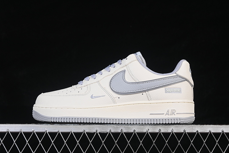 Nike Nike AIR FORCE 1 07 LOW CASUAL SNEAKERS WHITE/GREY/WHITE · DD1982-338, photo 1