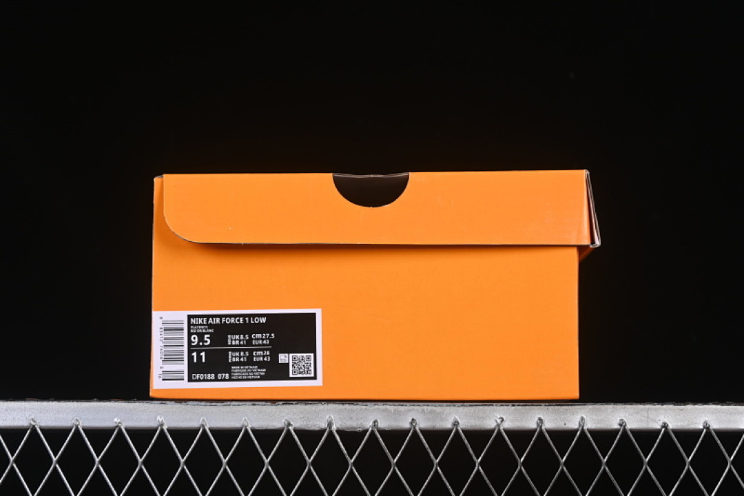 Nike [DF0188-078]-[AIR FORCE 1 07 LOW LV WHITE/BLUE/GREY]-[WOMAN:36-39]-[MAN:40-45] - Image 12