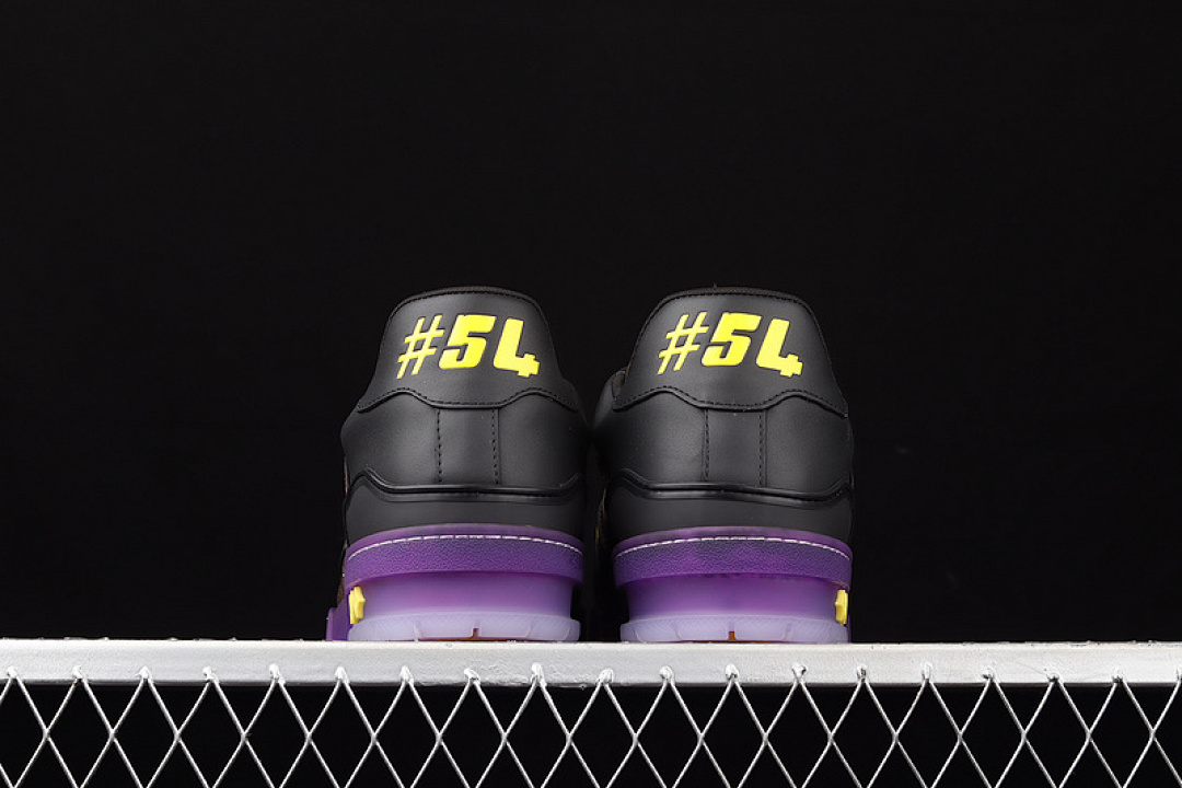 Louis Vuitton [L*V 2021SS TRAINER SHOES BLACK/PURPLE/YELLOW]-[MAN:38-45] - Image 15
